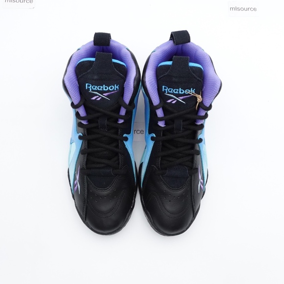 NEW Size 8.5 Men\'s Reebok Kamikaze II Basketball Sneakers Digital Glow FY9784 main image 7
